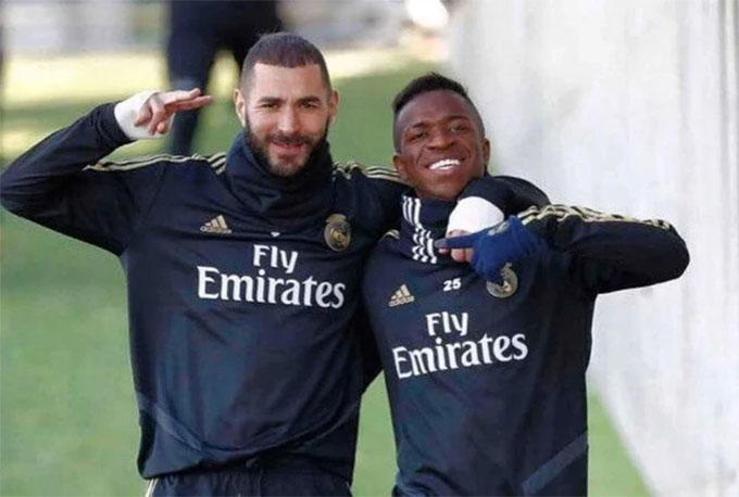 Real đang bay cao nhờ Benzema và Vinicius