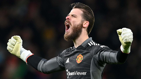 De Gea là thủ thành hay nhất 5 giải hàng đầu châu Âu