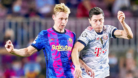 Bayern vs Barca: Chờ 'phiên bản hay nhất' của Frenkie de Jong