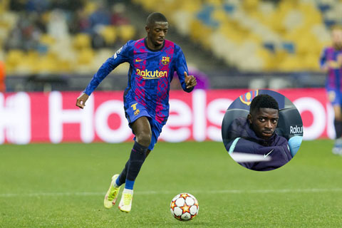 Ousmane Dembele mới chỉ ra sân vẻn vẹn 3 trận từ đầu mùa