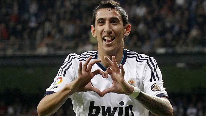 Di Maria từng có thời gian thi đấu cho Real