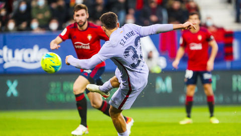 Ezzalzouli, điểm sáng của Barca trước Osasuna