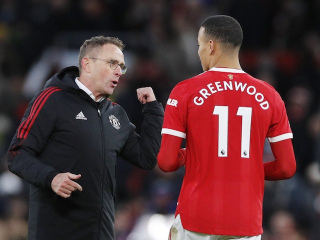 Mason Greenwood liên tiếp được tân HLV Ralf Rangnick của M.U sử dụng ở những trận gần đây