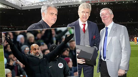 Guardiola đứng trên Mourinho, Sir Alex và Wenger trong top các HLV hay nhất Premier League?