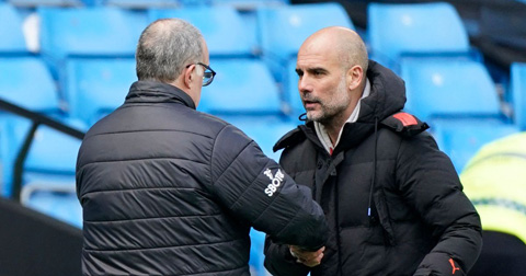 Guardiola đã đòi lại món nợ để thua Bielsa mùa giải trước tại Etihad