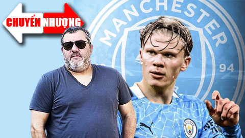 Tin chuyển nhượng 12/12: Siêu cò Raiola muốn 'đút túi' 47 triệu bảng để đưa Haaland tới Man City