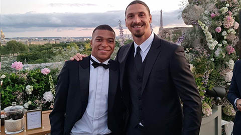 Zlatan Ibrahimovic so sánh Mbappe với Ronaldo 'béo'