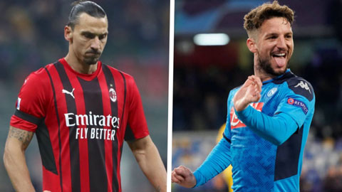 Ibrahimovic vs Mertens: Lão tướng đối đầu