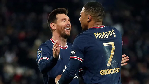 MXH bùng nổ sau khi Mbappe và Messi ngày càng ăn ý