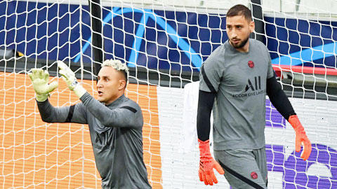 Donnarumma sẽ bắt chính thay Navas?