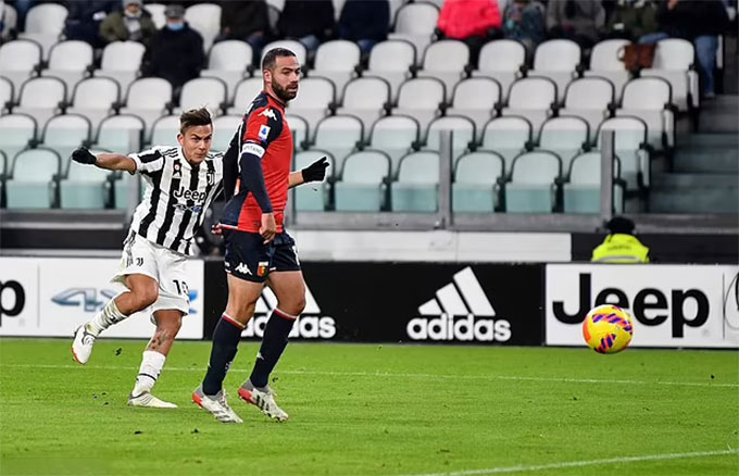 Dybala ấn định chiến thắng 2-0 cho đội chủ nhà