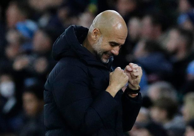 Pep đã có 500 bàn thắng chỉ sau 207 trận tại Premier League