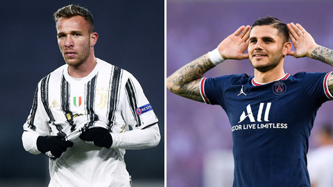 Arthur Melo và Mauro Icardi sắp đổi chỗ