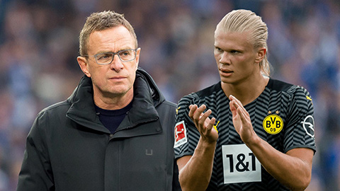 Rangnick sẽ được thưởng 8 triệu bảng nếu kéo Haaland tới MU