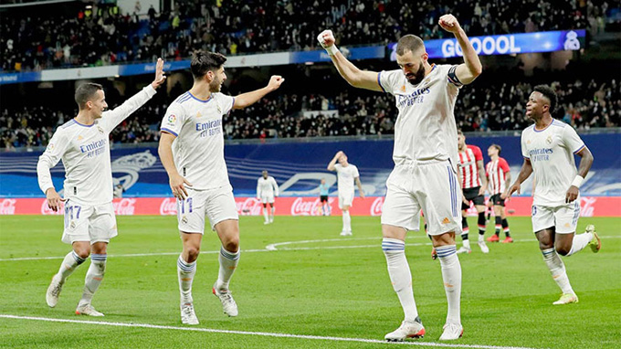 Benzema đang không thể ngừng ghi bàn