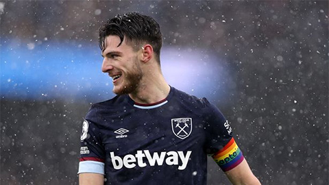 Chelsea xem xét chi 100 triệu bảng chiêu mộ Declan Rice