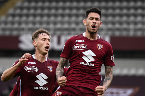 Phong độ tốt trên sân nhà sẽ giúp Torino vượt qua đối thủ vừa miếng Empoli