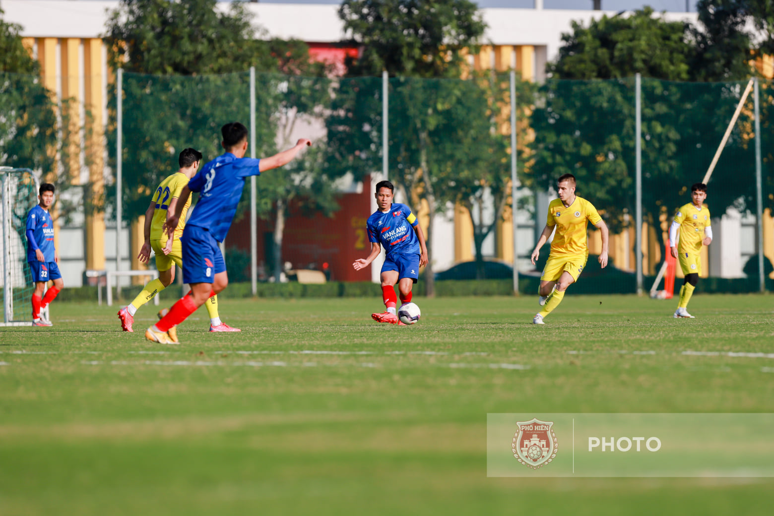 2 ngoại binh tịt ngòi, Hà Nội FC thắng chật vật Phố Hiến ở trận giao hữu - Ảnh: Phố Hiến FC