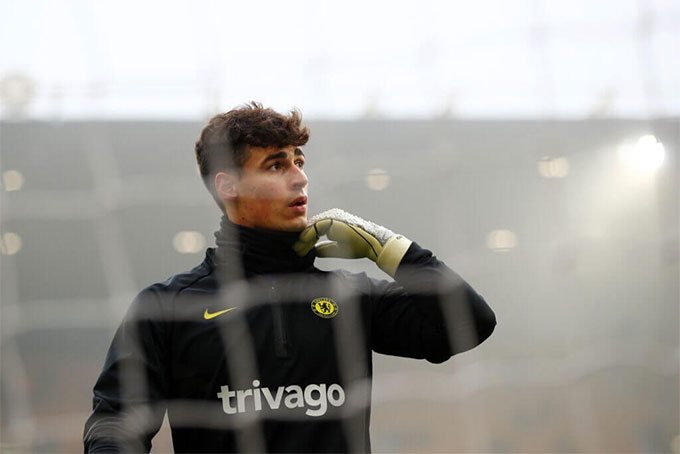 Ở Chelsea Kepa không mấy khi được HLV Tuchel sử dụng