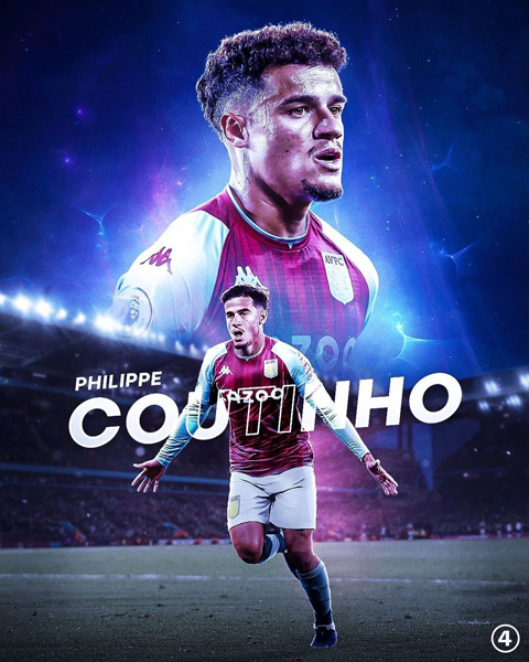 Coutinho khoác áo Aston Villa đến cuối mùa giải