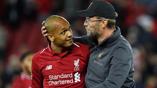 Fabinho rất quan trọng với HLV Klopp trong giai đoạn thiếu quân