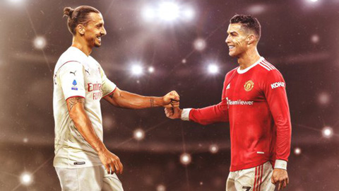 Ibrahimovic cân bằng kỷ lục ghi bàn khó tin của Ronaldo