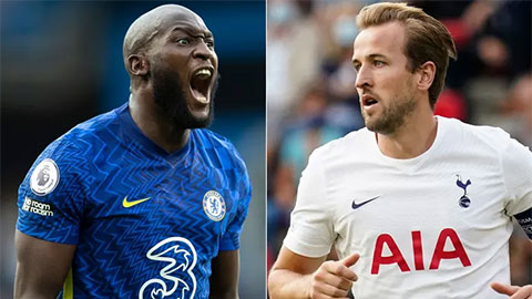 Trong khi Kane (phải) đang nóng máy trở lại, thì Lukaku vẫn là nỗi thất vọng tràn trề