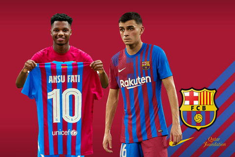 Fati và Pedri (phải) là 2 trong số nhiều cầu thủ của Barca nói riêng, của La Liga nói chung, đang vật lộn với chấn thương