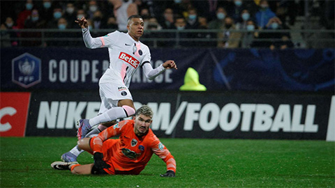 Mbappe cán mốc 150 bàn cho PSG