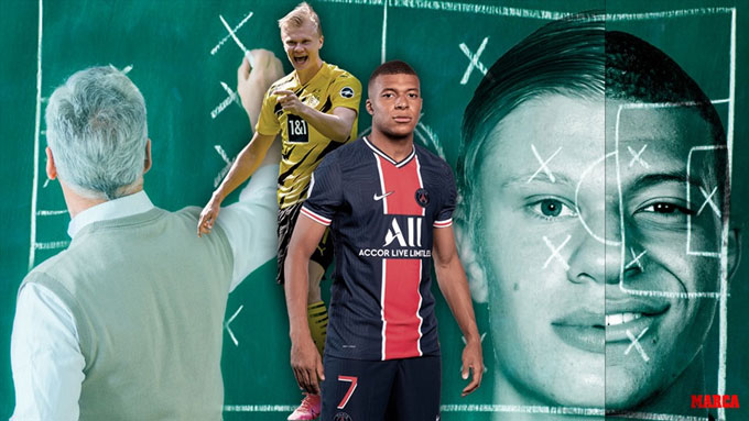 Real muốn có cả Mbappe lẫn Haaland