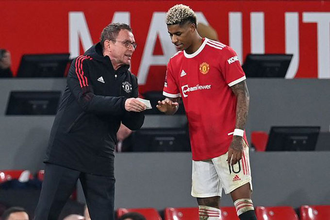 Rangnick cần giúp Rashford tìm lại sự tự tin của mình