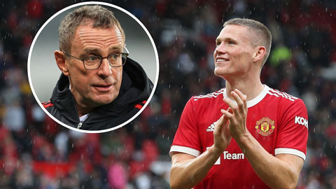 Rangnick: 'MU đang dần cải thiện, tương lai McTominay sẽ là đội trưởng'