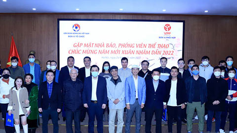 VFF, VPF gặp mặt báo chí phía Bắc nhân dịp xuân Nhâm Dần 2022