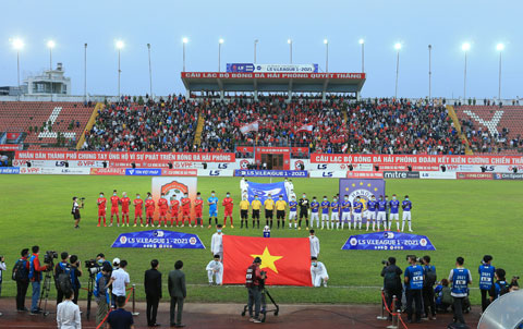 Các trận đấu ở V.League ngày càng được quan tâm nhiều hơn