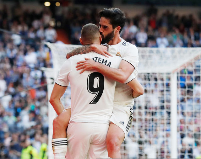 Isco nhiều khả năng sẽ tiếp tục thay thế Benzema dẫn dắt hàng công của Real