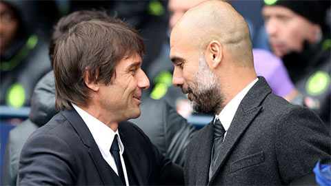 Conte vs Guardiola: Xứng danh kỳ phùng địch thủ