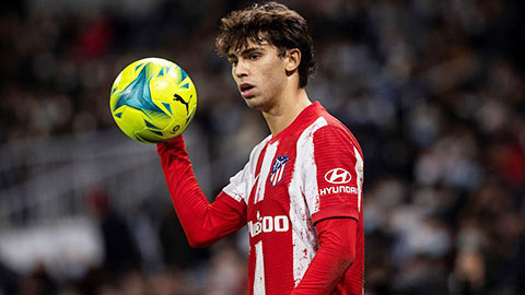 Joao Felix trước ngưỡng cửa trận thứ 100 cho Atletico