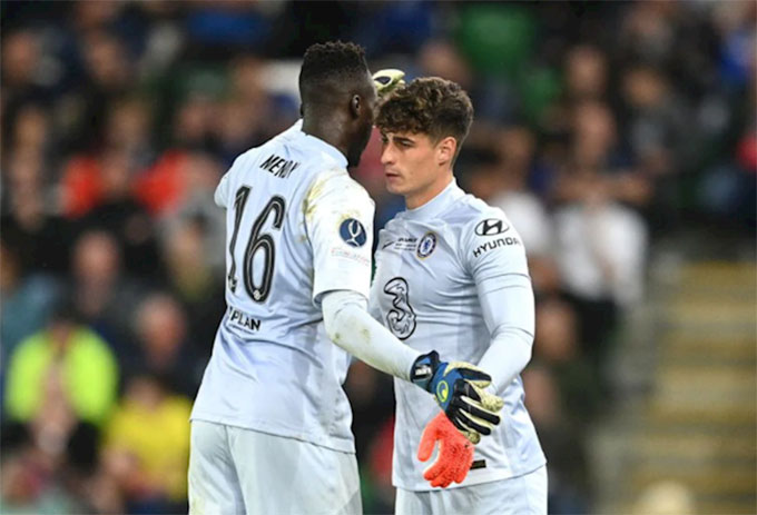 Mendy đang được HLV Tuchel tin dùng hơn Kepa