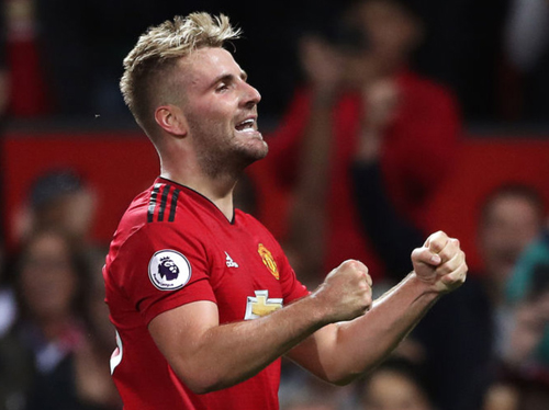 Luke Shaw đã tận dụng rất tốt cơ hội được đá chính trước Burnley để tỏa sáng