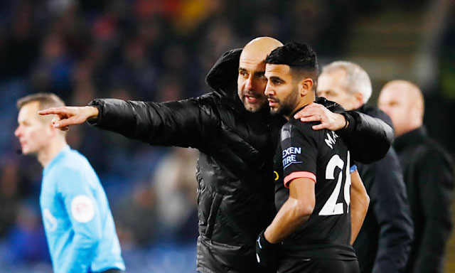 Mặc dù có đóng góp lớn cho Man City, nhưng Pep không hề đả động đến việc gia hạn với Mahrez