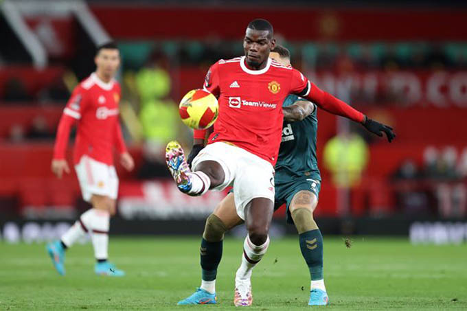 Pogba có màn trở lại sau thời gian dài chấn thương