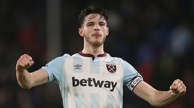 Declan Rice có thể là giải pháp giúp tuyến giữa Chelsea mạnh mẽ hơn