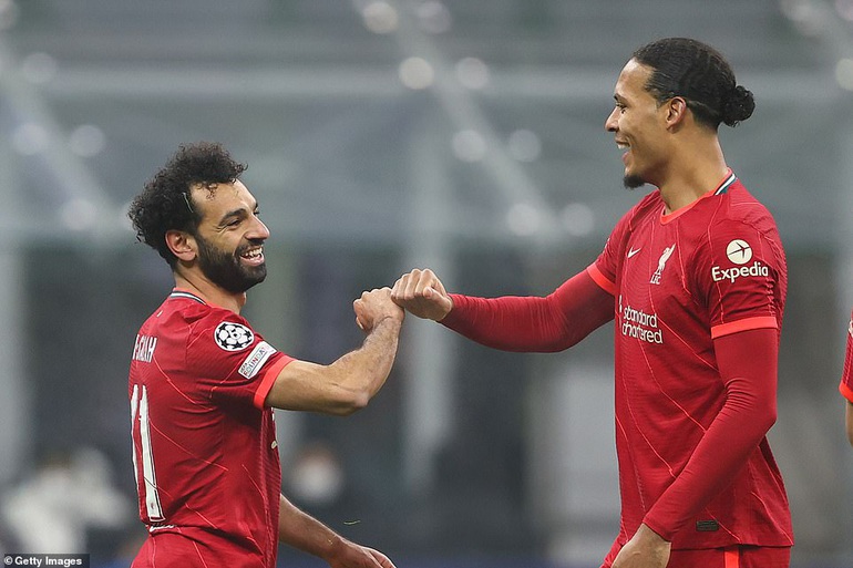 Salah có bàn thắng ở trận thứ tám liên tiếp trên sân khách tại Champions League