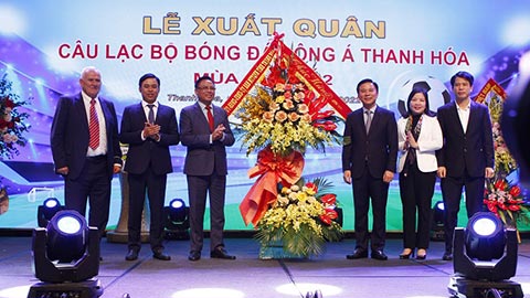 Đông Á Thanh Hoá quyết tâm bay cao với mặt sân mới V.League 2022