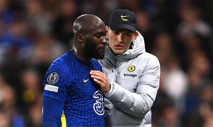 HLV Tuchel không dùng Lukaku ở trận đấu với Lille