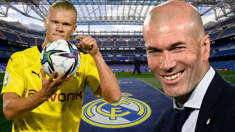 Zidane có thể giúp Real chiêu mộ Haaland