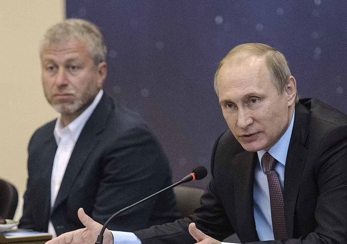 Abramovich là thân tín của ông Putin