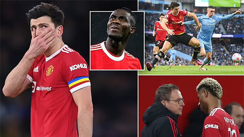 Bailly muốn hạ bệ Maguire, Rangnick mất lòng của học trò