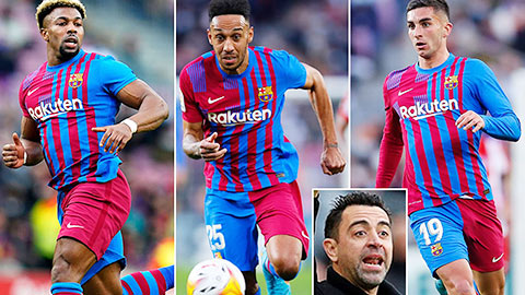 Xavi nên tin vào tam tấu Adama Traore-Aubameyang-Torres