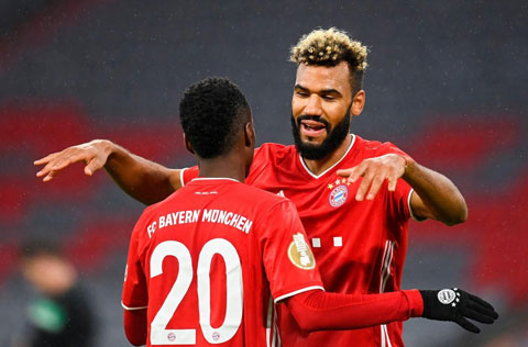 Choupo-Mouting là một trong những dự bị nhận được nhiều sự tin tưởng tại Bayern